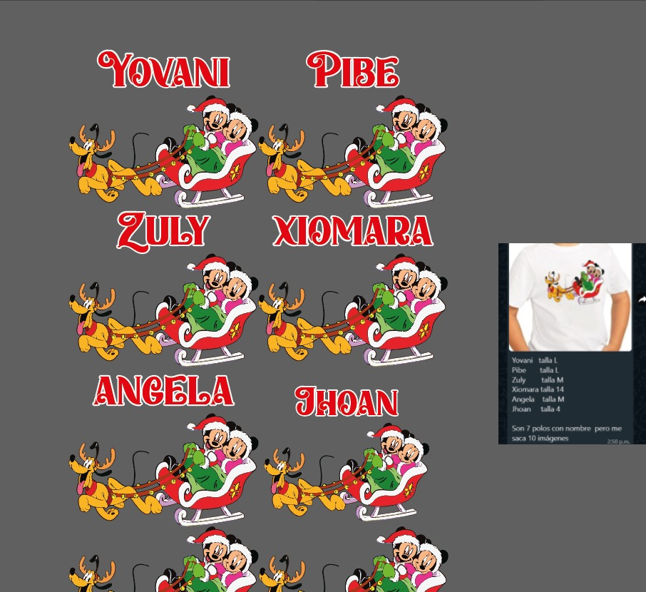 pluto mickey estampado personalizado 