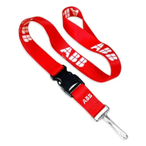 LANYARS PERSONALIZADOS PARA EMPRESA LANYARS PERSONALIZADOS ROJO