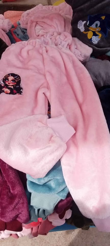 conjunto pantalon felpa polar para niño